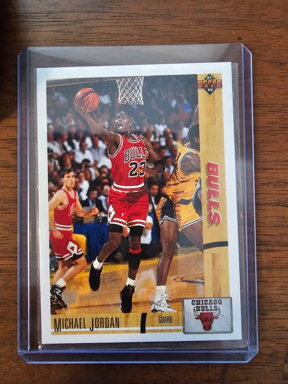 Michael Jordan 1991-1992 Upper Deck #44 - Chicago Bulls - NBA